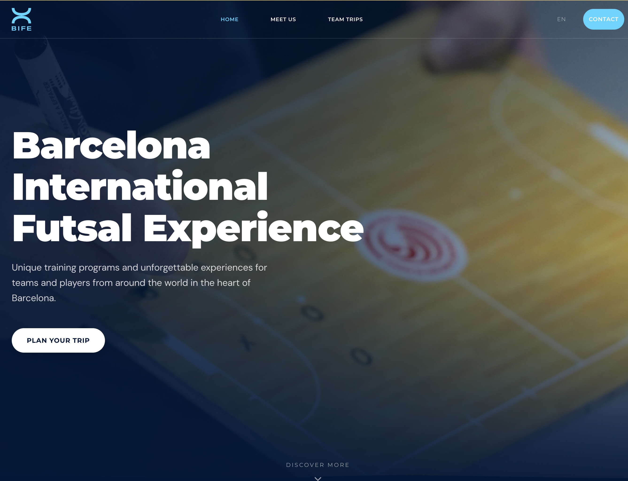 Bife website preview